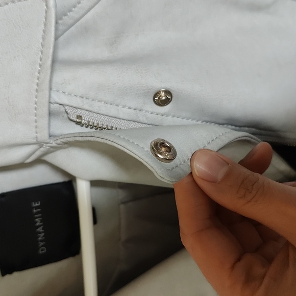 Faux leather jacket - Picture 6 of 8